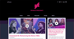 Desktop Screenshot of feministfrequency.com